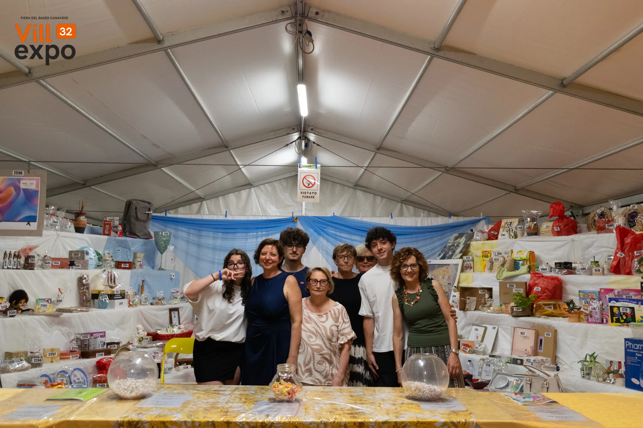👨👩👧 Eventi Donna, Famiglia e Banco Beneficienza